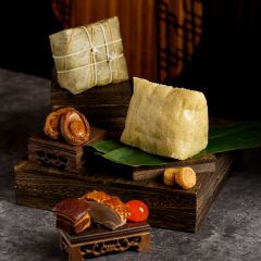 [電子換領券] 九龍酒店 - 龍逸軒, 合家歡珍寶鮑魚裹蒸糭 (約重600克)
