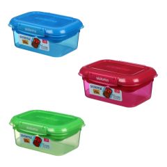 (Made in New Zealand) Sistema Stax To Go Leak Proof Container Set of 2 (1L + 1L)(Random color) CR-28160101X2