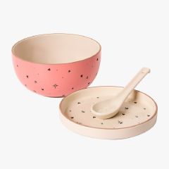 MEYER - 3PCS RAMEN BOWL SET (RAMEN BOWL + PLATE + SPOON) CR-49188-C