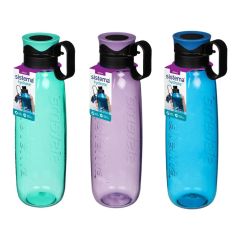 (Made in New Zealand) Sistema - 850ml Traverse Water Bottle x2pcs (Random Colors) CR-670670