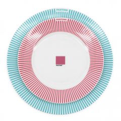 Pantone 限定系列 - 白瓷餐碟套裝 (多色可選) CR-LTED-PLST-MO
