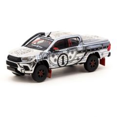 Tarmac Works -  1/64 One Piece Toyota Hilux Thousand Sunny With Metal Oil Can Diecast Scale Model Car (E-voucher)(1pc)