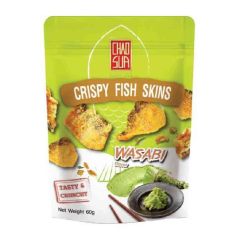 [Evoucher] Big C - Chao Sua Crispy Fish Skin 60g - Wasabi CR-BC-8858945531439