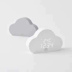 Bruno - Cloud Clock (Gray/White) CR-BCA030-MO