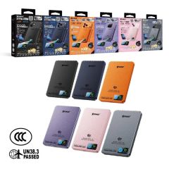 [3C 認證及可追溯二維碼] XPower - MagFlight10 M17 鋁合金半固態TFT 彩屏顯示 QI2.2 25W/30W 10000mAh 磁吸行動電源 [多種顏色]