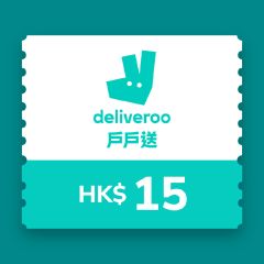 Deliveroo - $15 Pick-up Offer CR-DELI-15