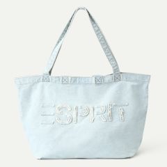 (eVoucher) Esprit Washed Logo Tote Bag (Denim Blue) EUBG0240 CR-EUBG0240DB0F