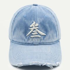 (eVoucher) Esprit "SAN" Washed Distressed Baseball Cap (Light Blue) EUCP0461 CR-EUCP0461LBU0F