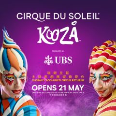 白金會員尊享 -【瑞銀呈獻太陽馬戲團《KOOZA》】5月22日Premiere白金區成人門票 CR-EVENT-KOOZA-plat