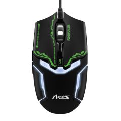 Dragon War - Programmable Professional Gaming Mouse/Clerk Mouse CR-G10-BK