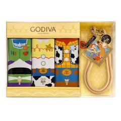 GODIVA × TOY STORY 巧克力豆禮盒套裝(内附鑰匙圈) CR-GD-132867