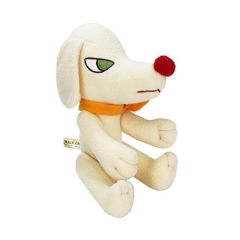Yoshitomo Nara - "Walk On Pup White Dog" Plush CR-GOL_1301