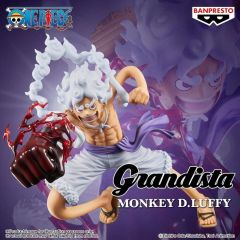 BANDAI - ONE PIECE Grandista Monkey D. Luffy Gear 5 Ver.2 Asia Special Edition Figure CR-HBP-71559