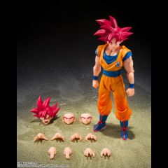 BANDAI - S.H.Figuarts Super Saiyan God Son Goku Divine Aura Ver. CR-HDB-69784