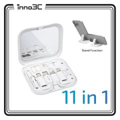 i-8CB 11合1充電線連收納鏡盒 CR-i-8CB_WH