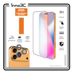 inno3C - AR Lens Glass Screen Protector + Full Cover Glass Screen Protector for iPhone 17 Pro Max CR-i-LG-FCG-iP17PM