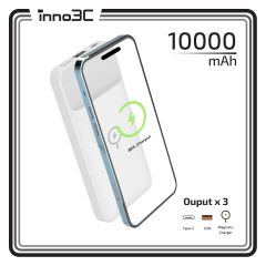 inno3C - i-MQ10 磁吸無線充移動電源