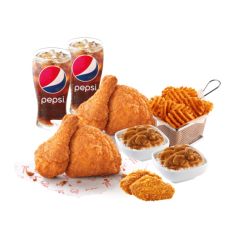 KFC 家鄉雞/香辣脆雞/狂惹香燒雞 4件雞桶餐電子禮券 CR-KFC-4pcs-Combo