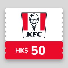 KFC $50 電子現金券 CR-KFC-50