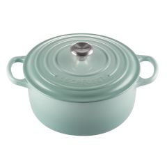 Le Creuset 圓形琺瑯鑄鐵鍋 (22厘米) (Sage) CR-LC-RFO22-SA