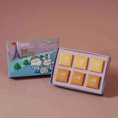 Wang Mama - Two Flavors Gift box 6pcs(Pineapple Cake*3＋Authentic Pineapple Cake*3) CR-MF-WMM02