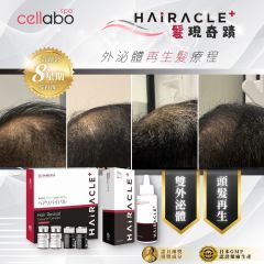 Cellabo Spa - Sheung Wan - BubO3 Express Hair Treatment + Head Massage + HAIRACLE+ Hair Revival Exosome Complex CR-MNDB114