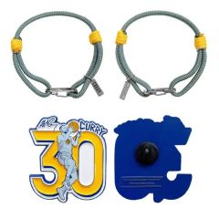 NBA - Adjustable Player Handstrap + Classic player pin (Curry) CR-NBPA-ACC240048