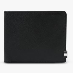 agnes b. - Leather 100% Cowhide Wallet (Black) (P022VCL3) CR-P022VCL3_000