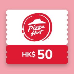Pizza Hut - HK$50 e-Cash Voucher CR-PIZZAHUT-50