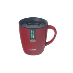Asvel 330ML Vacuum Mug (Black/Red) CR-PJDE-3233-MO