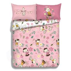 Casablanca - PEANUTS Cartoon Cotton Series Bedding Set - Single/Double/Full/Queen (PN011GBS) CR-PN011GBS_ALL