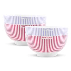 Pantone - TableWare Bowl Set (Lavender & Fruitpunch 4pcs) CR-PNT-TBS-LFP