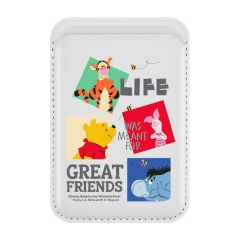 The Hood - Winnie the Pooh Collection - Leather Pouch [MagSafe Compatible] [Multi-Characters] CR-POUCH_WTP