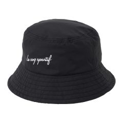 Le Coq Sportif - Pocketable Hat (Black/ Light Blue / White) CR-QMAVJC15-ALL