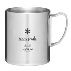 Snow Peak - 雙層不鏽鋼真空杯 450ml