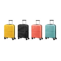 American Tourister -AIRCONIC luggage (55/67/77cm) TSA (Lamondrop/Black/Living Carol/Blue) CR-SS-88G-all