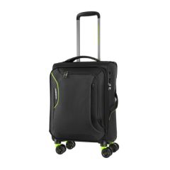 American Tourister - AT APPLITE 3.0S 行李箱 55厘米/20吋 可擴充 TSA V1 (黑色/綠色) CR-SS-DB7-49010