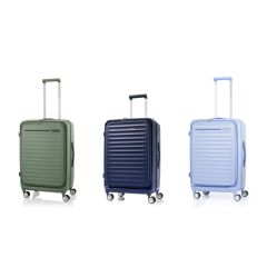 American Tourister - FRONTEC 可擴充行李箱 (54/68/79厘米) TSA AM (森林綠色/海軍藍色/淺紫色) CR-SS-HJ3-all
