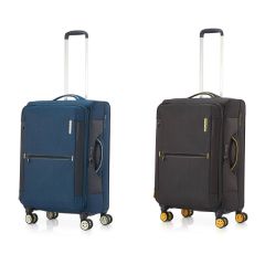 American Tourister - DROYCE expandable luggage (55/68/82cm) TSA (Navy&Grey / Grey&Yellow) CR-SS-QJ0-all