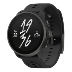 Suunto - Race S Stainless steel GPS Outdoor Watch (All Black/Power Blue) CR-SUT-RCS-MO