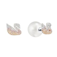 Swarovski 施華洛世奇 Iconic Swan 穿孔耳環 (5215037)