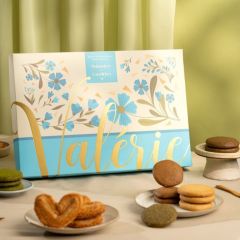 [Evoucher] Valérie - Palmier and Cookies Assorted Gift Box (20pcs) CR-VAL-PCGB