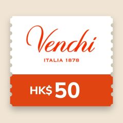 Venchi - $50 電子現金券