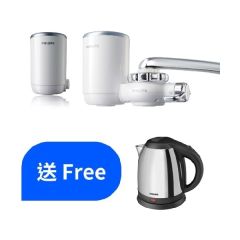 Philips - WP3812 ON TAP WATER PURIFIER (5-STAGE FILTRAT.) & WP3922 FILTER CARTRIDGE BUNDLE WP3812+WP3922 CR-WP3812_WP3922-R