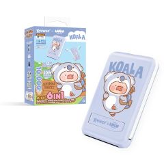 [3C CCC 認證] XPower x 罐頭豬LuLu M10C+ 6合1多功能數顯10000mAh 20W PD3.0 + 磁吸無線移動電源 [多種圖案]