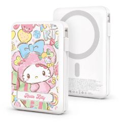 GARMMA - Sanrio 5-in-1 Magnetic Wireless Power Bank 10000mAh [Hello Kitty] CR_5IN1-HK_ALL