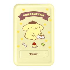 XPower x Sanrio M10C+ 6 In 1 10000mAh 20W PD3.0 + Magnetic Wireless Power Bank [Pompompurin] CR_XP_M10C_6-1_PP