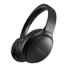 Creative Zen Hybrid 具有混合降噪功能的無線頭戴式耳機 [黑色/白色]
