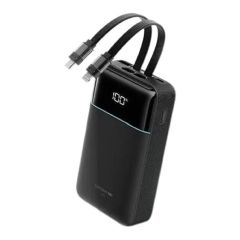 CUKTECH - CP24 Power Bank 20000mAh (Built-in Dual Cable) LPB200NL [Black / Grey] CUKTE_CP24_ALL