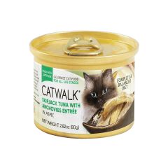 Catwalk - Skipjack Tuna with Anchovies|Cat Can (80g) #13872CW-PUC